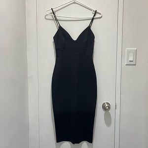 Lulu's Bodycon Black Dress